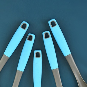Direto da fábrica 6pcs Nylon Utensílios <span class=keywords><strong>Set</strong></span> Ferramentas de cozinha Panelas com alça de plástico e caixa Home Kitchen Cooking <span class=keywords><strong>Ware</strong></span> - Product Image 5