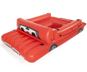 Bestway 43304 - Colchoneta Flotante Gigante para Fiestas en Forma <span class=keywords><strong>de</strong></span> Camión Rojo, 3.81m X 2.62m - Product Image 1