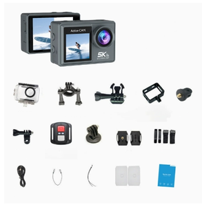 2025 nuevo 8K UHD 6K WIFI 5K EIS 4K 60FPS Cámara de Acción Cámara deportiva con pantalla táctil de visión súper nocturna 50MP pantallas duales - Product Image 2