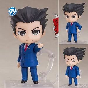 Q phiên bản nendoroided ACE chưởng lý 1761 Phượng <span class=keywords><strong>Wright</strong></span> 1762 dặm edgeworth khuôn mặt thay đổi hình anime thu mô hình - Product Image 5