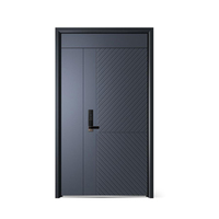 Smart Security Entrance Door Anti-Theft Reinforced Structure for Building Projects