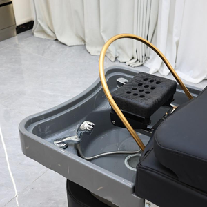 เตียงสระผมสปาญี่ปุ่นสำหรับร้านเสริมสวยหรูหรา ขายส่งจากโรงงาน อุปกรณ์ร้านเสริมสวย เตียงนวดสปาผม - Product Image 3