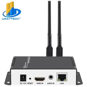 URay तकनीक HEVC H.264 MPEG4 HDMI RTMP Encod लाइव स्ट्रीमिंग वाईफ़ाई वीडियो एनकोडर IP करने के लिए