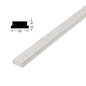 12*15 mét T5 hình chữ nhật nhôm hồ sơ <span class=keywords><strong>PMMA</strong></span> khuếch tán perfiles de aluminio bề mặt gắn 6063-t5 đùn <span class=keywords><strong>LED</strong></span> ống hồ sơ - Product Image 1