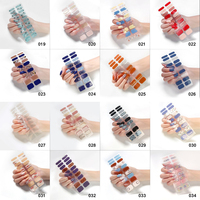 Autocollants pour ongles en gel UV non toxiques de style français, semi-durcis, personnalisés 3D/2D, autocollants pour ongles auto-adhésifs faciles à appliquer, vente en gros