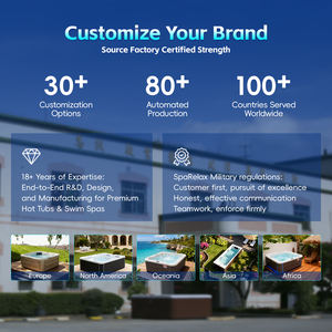 Jacuzzi de Acrílico de Lujo Independiente <span class=keywords><strong>para</strong></span> 6 Personas, <span class=keywords><strong>Spa</strong></span> Exterior con 63 Jets, Iluminación LED y Función de Masaje - Product Image 4