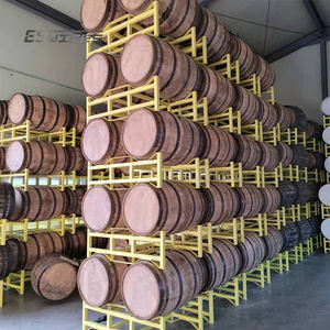 Cremagliera stabile impilabile del barilotto del whisky del rivestimento della polvere su misura - Product Image 6