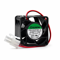 Ventilateur de refroidissement industriel Sunon PMD2404PQB1-A 26V DC 4028 à 2 fils, haute vitesse, 23.5CFM 286Pa pour électronique