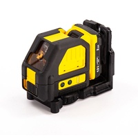 Approvisionnement d'usine Niveau laser intérieur/extérieur rotatif à nivellement automatique à 360 ° 2 lignes Faisceau vert pour industriel vertical horizontal