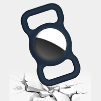 Nouvelle conception de coque de protection en silicone pour AirTag, clip de suivi GPS, mignon pour chat, chien, animal de compagnie, anti-perte, étui de protection pour AirTag