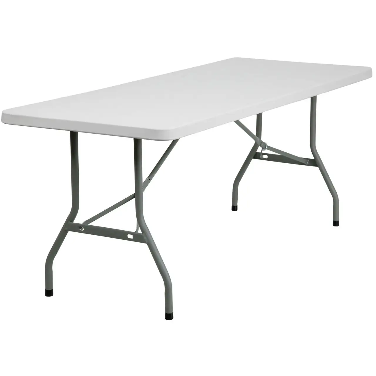 Прямая поставка с завода, низкая цена, преимущество EN 581, 6 футов. (30X72) Прямоугольный белый портативный пластиковый складной стол