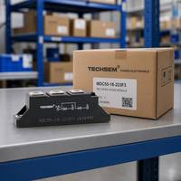 Module redresseur à semi-conducteurs TECHSEM MDC55-18-223F3 55A 1800V de qualité professionnelle, pont haute fiabilité pour