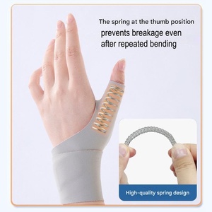 Soporte para pulgar, mano y muñeca, diseño ajustable y deslizable, unisex, adecuado para entrenamiento de fuerza y rehabilitación. - Product Image 4