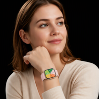 Jam Tangan Pintar Wanita Fashionable G21 Layar TFT 41-43mm, Pemutar Musik, Jawab Panggilan, Alarm, Pemantau Kesehatan, Daya Tahan Baterai 5-10 Hari