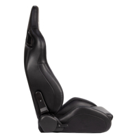 JIABEIR 1039RH Station de jeu simulateur de course universelle en cuir de haute qualité avec siège baquet réglable pour voiture