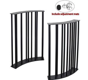 Heavy Duty Iron Coffee Table Legs & Dining Table Base-Modern Design Powder Coated Finish for Living Room Home Office & Hotel Use - Product Image 2