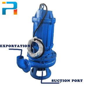 High Head and Large Flow Rate <b>Submersible</b> Slurry <b>Pump</b> with Stirring Wheel Under Lake Desilting - Product Image 2