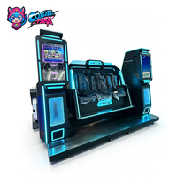 Machine de jeu d'arcade VR 9D colorée, simulateur de réalité virtuelle, équipement d'amusement commercial pour centre commercial, prix usine