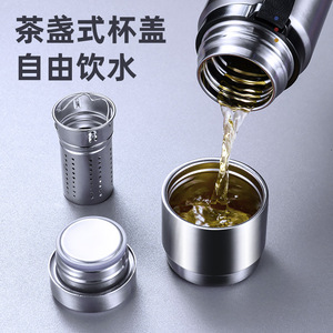 316 Stainless Steel Insulated Tumbler Double Wall Vacuum Travel Mug For Coffee Tea 500Ml With Filter Lid - Product Image 3