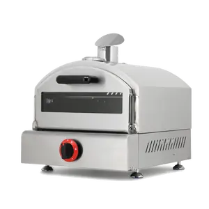 Wholesale pizza oven 14-commercial gas pizza oven price small pizza cone making machine desktop indoor built in pizza oven