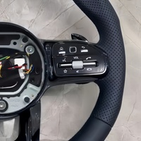Volant de voiture personnalisé en fibre de carbone pour mercedes-benz C300 C200 C180 W204 W211W213 W205 W447 E63 Glc classe S G