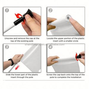 Banderas Personalizadas de Doble Cara de 3x5 Pies (150*90cm), Diseño Personalizado con Logotipo, Pancarta Portátil Impresa en Serigrafía para Campos de Golf - Product Image 2