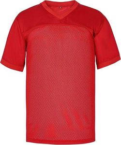 Jersey Sepak Bola Polos Kustom Pria 100% Poliester Model Pullover Kaos Olahraga Polos Bernapas Cepat Kering Pakaian Tim - Product Image 3