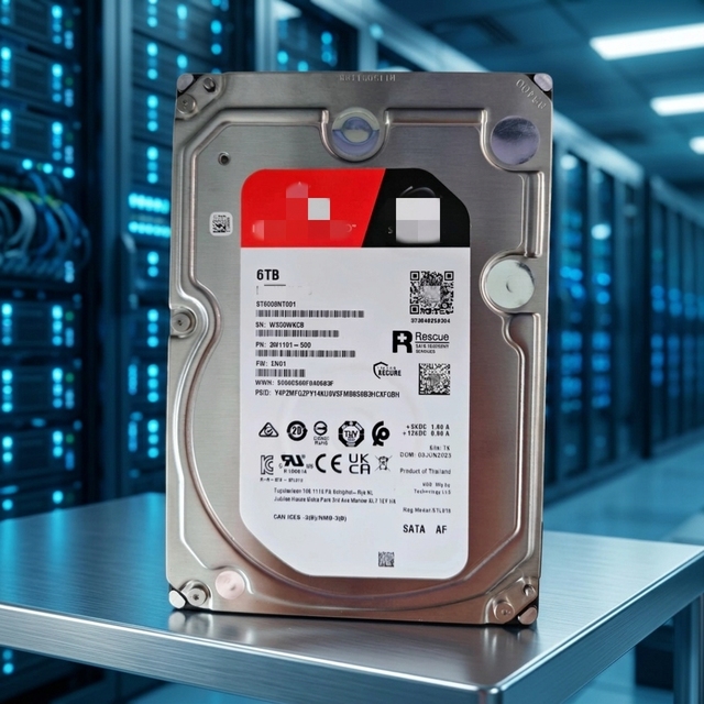 ST6000NT001 6TB 3.5" 256MB 6Gb/s 7200RPM SATA NAS Enterprise Server Hard Disk Drive HDD