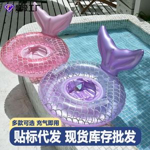 Flotador inflable para bebé Triumph Mermaid, color rosa, para niños - Product Image 5