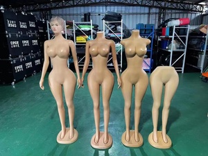 Manichino a Figura Intera con <span class=keywords><strong>Testa</strong></span> <span class=keywords><strong>e</strong></span> Spalle per Esposizione Abiti - Product Image 6