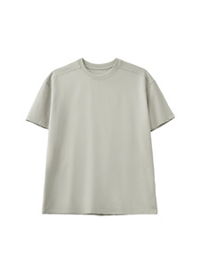 Camisetas Lisas al por Mayor, Camiseta Casual de Manga Corta para Hombre, de Alta Calidad, Verano, 260 g/m², Corte Cuadrado, Transpirable - Product Image 4