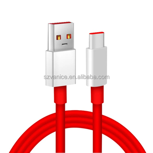 Vente chaude 65W Câble de chargeur rapide pour <span class=keywords><strong>OnePlus</strong></span> 10 Pro 9RT 9R <span class=keywords><strong>Warp</strong></span> Charge 65W Type-C Câble 100cm Câble de téléphone à charge rapide - Product Image 1