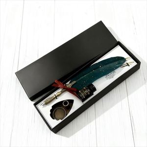 Luxury Metal Fountain <b>Pen</b> Set Customizable Logo Promotional Business Gifts Writing Width 1.0mm Student Corporate & Finance Gifts - Product Image 3