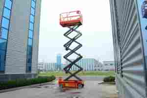 Diskon besar gunting listrik pengangkat garpu geser <span class=keywords><strong>Platform</strong></span> pengangkat dapat ditarik seluler untuk mesin toko Perbaikan - Product Image 4