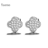 Neues Design 925 Sterling Silber Ohrringe Blumen ohrringe