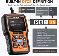 Escáner OBD2 FOXWELL NT301, Datos en Tiempo Real, Herramienta Profesional de Diagnóstico OBDII para Mecánicos, Lector de Códigos para la Luz de Verificación del Motor