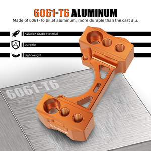 Kit de Abrazadera Elevadora para Manillar con Amortiguador de Dirección NICECNC de 1 Pulgada para <span class=keywords><strong>KTM</strong></span> 790 <span class=keywords><strong>890</strong></span> <span class=keywords><strong>Adventure</strong></span> 2019 2020 2021 2022 <span class=keywords><strong>2023</strong></span> 2024 - Product Image 2