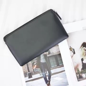 Bolso <span class=keywords><strong>de</strong></span> mano <span class=keywords><strong>de</strong></span> <span class=keywords><strong>Caballero</strong></span> <span class=keywords><strong>de</strong></span> cuero <span class=keywords><strong>de</strong></span> vaca <span class=keywords><strong>de</strong></span> cuero genuino <span class=keywords><strong>de</strong></span> alta calidad para hombres - Product Image 6