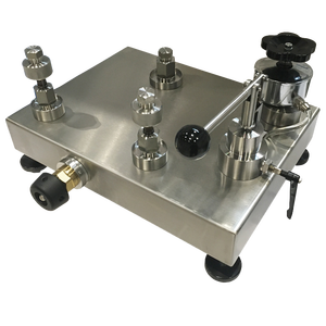 Comparateur de pompe hydraulique de calibration de bureau haute pression 1600 bars pour liquides moyens YWQ-1441 Pompe hydraulique 1600 bars haute pression - Product Image 2