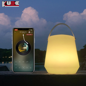Haut-parleur <span class=keywords><strong>musical</strong></span> portable lumineux en plastique, lampe de nuit, lampe musicale portative, lumière musicale pour mariage <span class=keywords><strong>et</strong></span> fête - Product Image 5