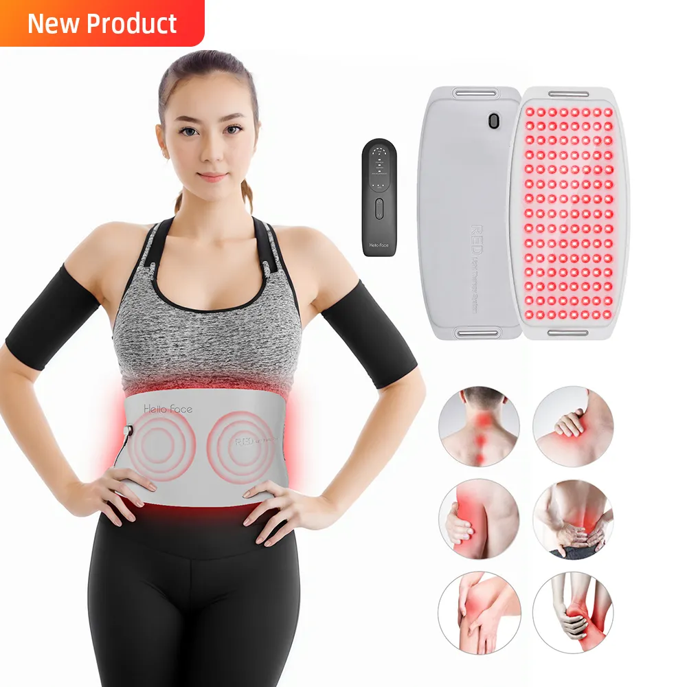 Health And Beauty Products Redlight Therapy Wrap 630nm 850nm Red Light And Infrared Therapy Pad Belt For Decreases Pain