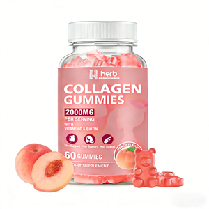 OEM/ODM Private Label Collagen Gummies Beauty <b>Supplements</b> <b>for</b> Adults 60 Count <b>Skin</b> Care & Hair Removal - Product Image 1