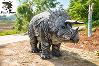 Marionnette de dinosaure réaliste grandeur nature personnalisée avec cadre métallique certifiée CE pour parcs à thème, spectacles intérieurs/extérieurs, maisons de jeux et jardins