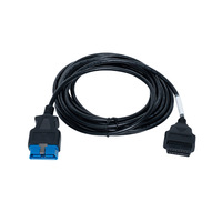 Arnés de Cableado de Diagnóstico Automotriz OBD, Accesorios OBD16PF, Línea de Conversión de Inyección Electrónica de Combustible, Apto para Suzuki