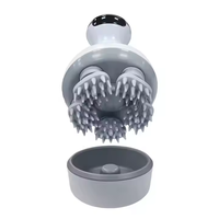 Appareil de massage du cuir chevelu électrique, applicateur d'huile à 5 doigts, brosse rechargeable pour masser la tête, favoriser la croissance des cheveux, lutter contre la perte de cheveux, soin du cuir chevelu