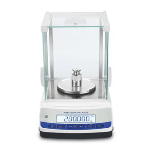Timbangan Analitik 500gx1mg Timbangan Laboratorium Presisi Digital Elektronik LCD Timbangan Ilmiah Bersertifikat CE SS304 Pan - Product Image 5