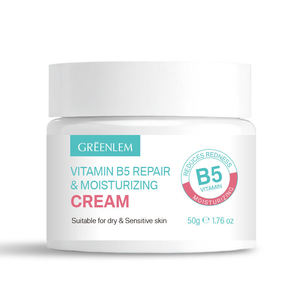 Crème Visage Hydratante et Réparatrice Apaisante Quotidienne Greenlem à la Vitamine B5 30ml - Formule Légère Non Grasse pour Tous les Types de Peau (Marque Blanche) - Product Image 2