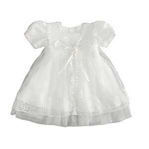 Vestido de Niña con Flores, Vestido de Princesa con Encaje, Elegante Vestido de Baile <span class=keywords><strong>para</strong></span> <span class=keywords><strong>Bautizo</strong></span>, Vestido de Fiesta <span class=keywords><strong>para</strong></span> Niñas, Vestido de Tul Bordado con Lentejuelas - Product Image 1