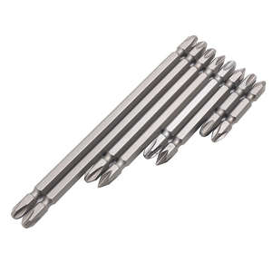 Embouts de tournevis Torx à pointe magnétique en acier de qualité industrielle OEM, tige hexagonale de 1/4, alliage S2, T6-T40, 50-300 mm - Product Image 2