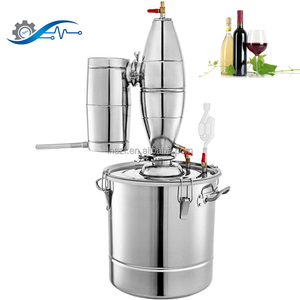 Alambic VEVOR 19L Pour Distillation D'alcool Et Vin - Inox Et Cuivre - 5 Gallons